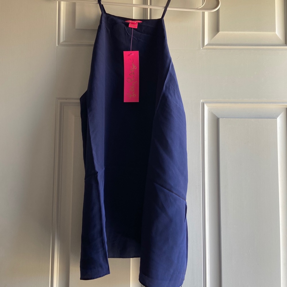 Lilly Pulitzer navy tank top
